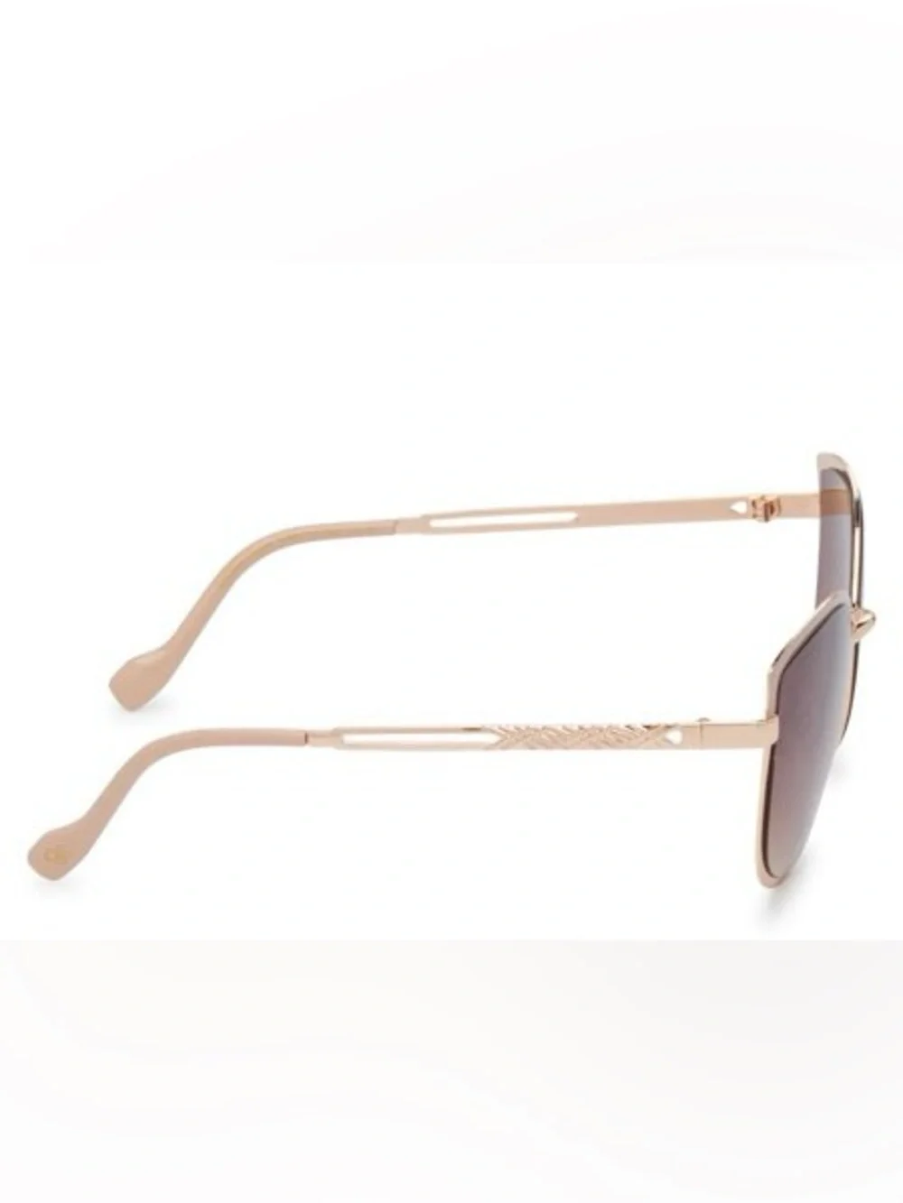 Jessica Simpson Two-Tone Cat-Eye Sunglasses